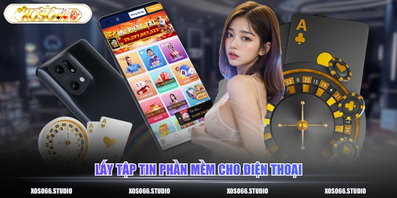 Lấy tập tin phần mềm cho điện thoại