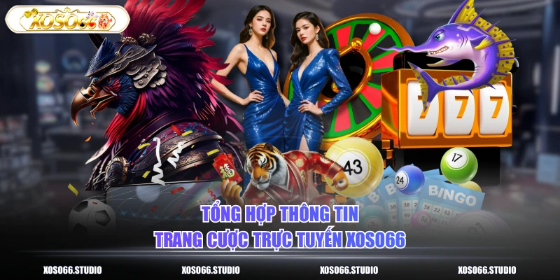 Tổng hợp thông tin trang cược trực tuyến XOSO66